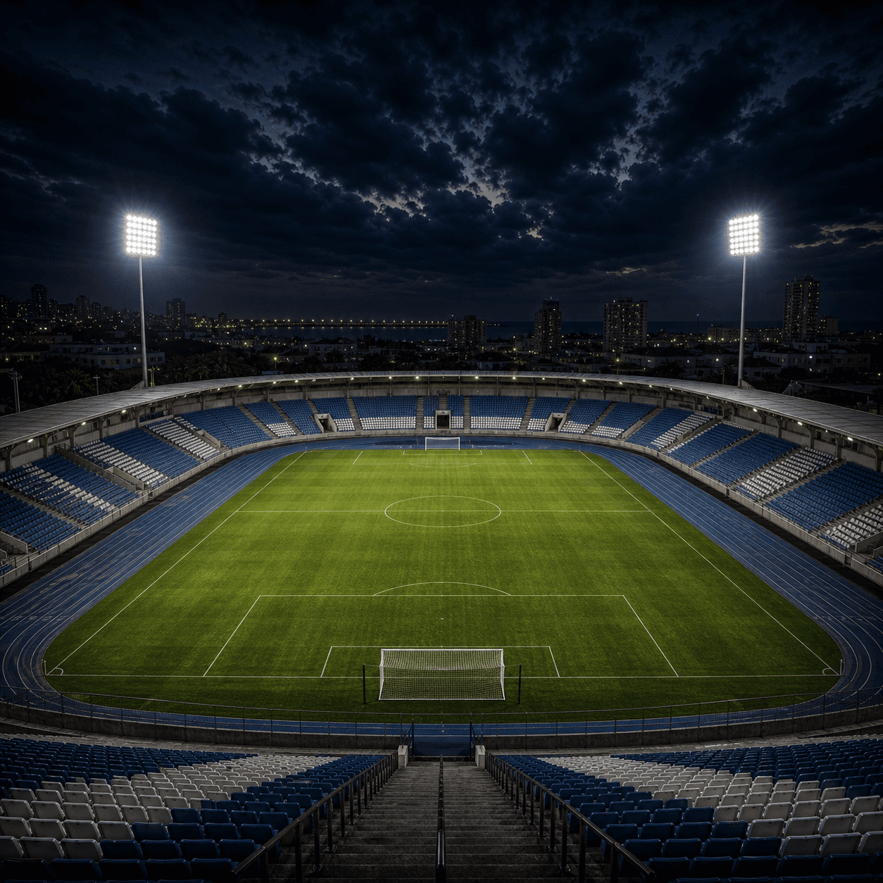 Estadio Arena Batistao em imagem autoral sem escudos ou marcas, para jogos do Confiança