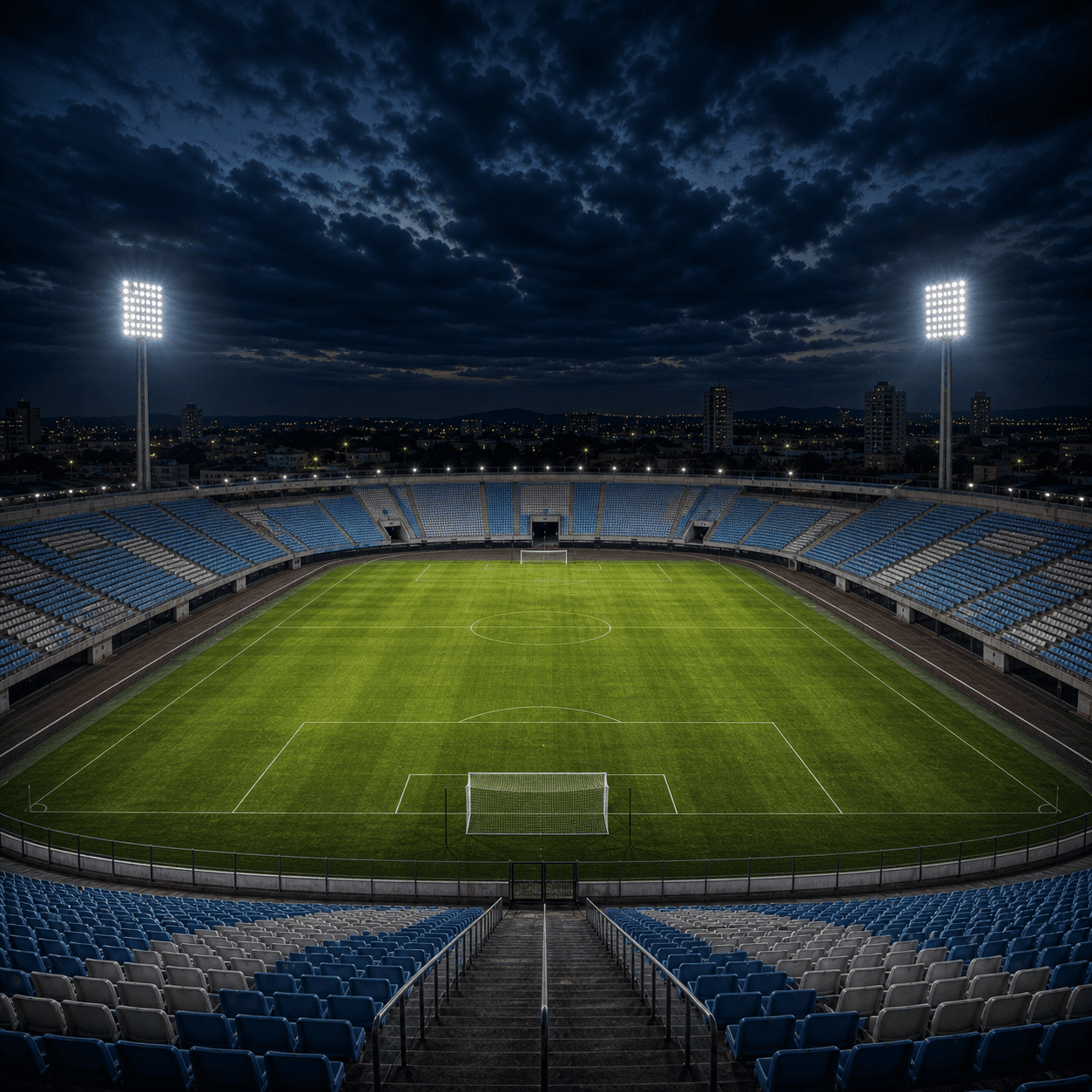 Estadio Estadio do Cafe em imagem autoral sem escudos ou marcas, para jogos do Londrina