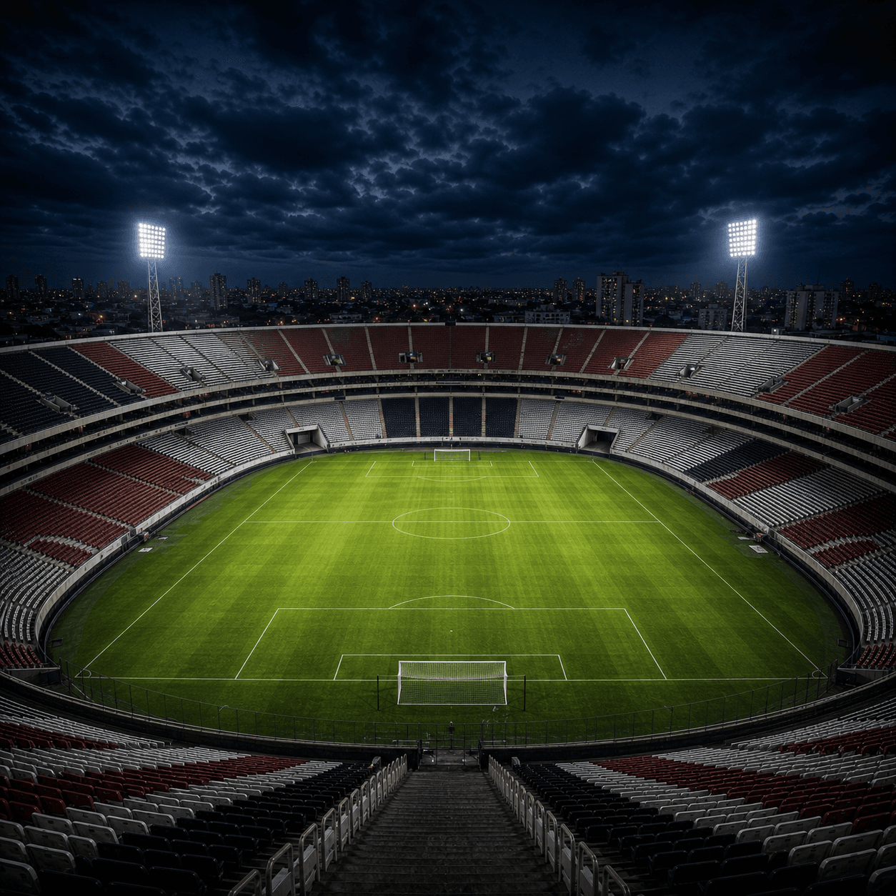 Estadio Arruda em imagem autoral sem escudos ou marcas, para jogos do Santa Cruz